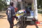 ARIQUEMES: Ciclista vai parar no pronto socorro após queda na Av. Rio Branco