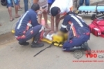 ARIQUEMES: Criança é atropelada por moto na Av. Machadinho