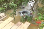 ARIQUEMES: Condutor perde controle de carro e cai de ponte no desvio da Linha C–65