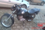 ARIQUEMES: Força Tática recupera motocicleta que foi abandonada no Parque das Araras