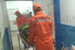 ARIQUEMES: Motociclista fica ferido em colisão com caminhonete na Av. Machadinho