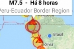 Prédios tremem em Porto Velho após terremoto de 7,5 graus no Equador