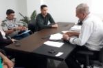 Adelino Follador se reúne com diretores do Colégio Tiradentes de Ariquemes