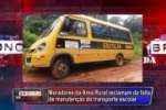 ARIQUEMES: Agricultores afirmam que ônibus escolar não recebe manutenção