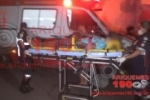 ARIQUEMES: Rapaz sofre lesões ao se envolver em acidente em cruzamento no Setor 09 de Baixo