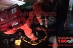 ARIQUEMES: Entregador de Pizza fica ferido ao se envolver em acidente com Uno no Setor 05