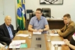 Governador Marcos Rocha e senador Confúcio Moura alinham ações na educação, expansão da infovia e revitalização do Museu da Memória