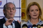 Ciro diz que Gleisi é “chefe de quadrilha” e petista rebate: “coronel oportunista”