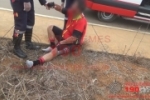 ARIQUEMES: SAMU Socorre vítima de acidente entre ciclistas na Av. Tancredo Neves