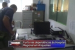 ARIQUEMES: Vídeo – Suspeito de invadir e furtar Hospital Regional é preso pela PM  
