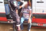 ARIQUEMES: Ciclista fica ferido ao ser atingido por carro no Setor 09