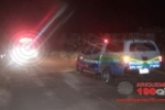 ARIQUEMES: Motociclista fica ferido em queda após farol falhar