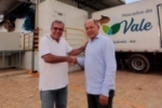 Deputado Coronel Chrisostomo visita Ariquemes e participa de reunião com representantes comerciais e a Feira do Peixe Expovale