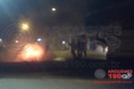ARIQUEMES: Bombeiros combatem incêndio em veículo no Setor 08