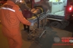 ARIQUEMES: Motociclista é socorrida após ser atropelada por carro na Av. Tabapuã