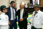 Guardas municipais de todo o país recebem apoio de lideranças políticas em Brasília