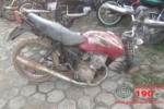ARIQUEMES: Ap&oacute;s acidente em 2016, moto com restri&ccedil;&atilde;o &eacute; abandonada em propriedade