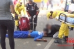 ARIQUEMES: Motociclista sofre escoriações ao atropelar cachorro na Av. Jaru – Animal morreu no local