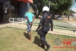 ARIQUEMES: Menor agride PM após ser flagrado com droga no Parque das Gemas
