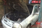 ARIQUEMES: Vazamento de gasolina resulta em incêndio de veículo no Setor 08