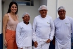 ARIQUEMES: Zé Jodan visita Lorival Amorim acompanhado de Adelino Follador e Dr. Ricardo Rodrigues