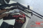 ARIQUEMES: Polícia Militar localiza armas e munições em assentamento na Linha C–60