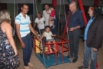 Follador participa da inauguração do parquinho na Pingo de Gente e destaca Projeto LIA