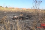 ARIQUEMES: Moto furtada é incendiada próximo ao Jardim Feliz Cidade