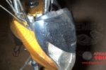 ARIQUEMES: Cachorro causa queda de motociclista na Av. Perimetral Leste
