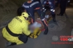 ARIQUEMES: Ciclista não consegue frear e atinge carro em ladeira no Jorge Teixeira