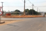 Concluídas obras da rotatória na Av. Jaru com Candeias e estacionamento na Av. JK, em Ariquemes.