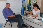 Adelino Follador faz visitas em Monte Negro e acompanha recuperação da RO–010