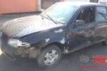 ARIQUEMES: Motociclista fica ferido após ser atingido por carro em rotatória da Av. Machadinho