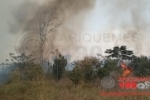 ALTO PARAÍSO: Incêndio de grandes proporções é registrado na área rural