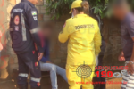 ARIQUEMES: Colisão ente motos deixa rapaz ferido na Av. Perimetral Leste