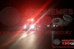 ARIQUEMES: Colisão de moto e carro mata motociclista vendedor de brindes na BR–364