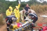 ARIQUEMES: Mulher fica em estado grave ao ser atropelada por carreta na BR–364