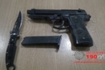 ARIQUEMES: Dupla com simulacro de pistola é detida na Av. Canaã