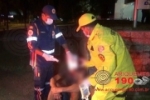 ARIQUEMES: Morador de rua é agredido a pauladas e pedradas na Av. Tancredo Neves