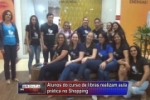 ARIQUEMES: VÍDEO – Alunos do curso de libras participam de aula prática no Shopping