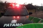 Patamo do 7º BPM apreende arma de fogo e cumpre Mandado de Prisão