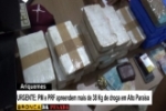 Vídeos da apreensão de 38kg de drogas em Alto Paraíso – Trabalho em conjunto da PRF e PM 