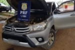 Em Ariquemes (RO), PRF recupera caminhonete de luxo clonada