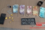 ARIQUEMES: Suspeito de traficar droga no Setor 09 &eacute; preso pela Pol&iacute;cia Militar