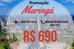 ARIQUEMES: AR Turismo lan&ccedil;a promo&ccedil;&atilde;o em passagem a&eacute;rea para Maring&aacute;