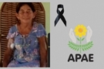 ARIQUEMES: NOTA DE PESAR &ndash; APAE lamenta falecimento de Jacira da Silva