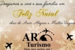 Ar Turismo deseja a todos um Feliz Natal e um ano novo de muitas viagens