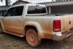 Em pequena cidade de Rondônia, família vive momentos de terror nas mãos de bandidos, mas polícia recupera picape