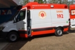 Prefeitura de Ariquemes recebe quinta ambul&acirc;ncia e renova 100% da frota do SAMU