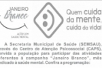 CAPS Ariquemes realiza a&ccedil;&otilde;es alusivas &agrave; campanha Janeiro Branco de conscientiza&ccedil;&atilde;o sobre a Sa&uacute;de Mental